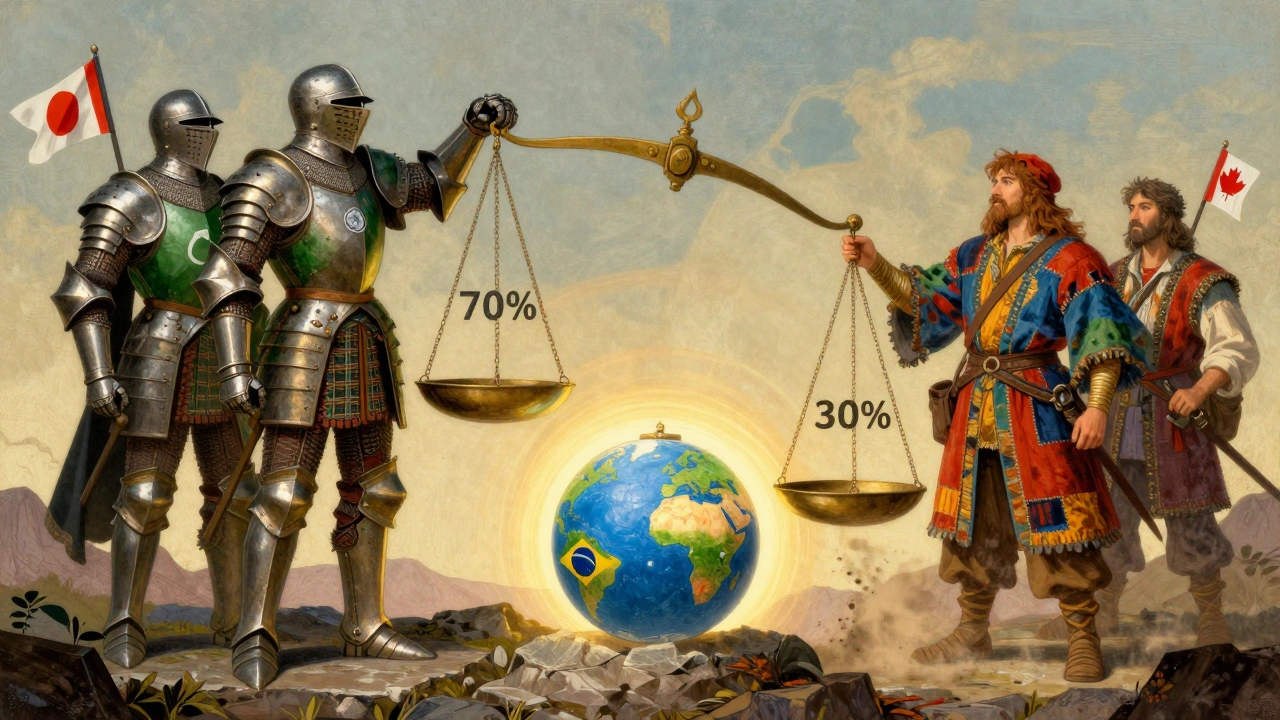 International Index Funds: Developed vs Emerging Markets Weight Allocation Explained
