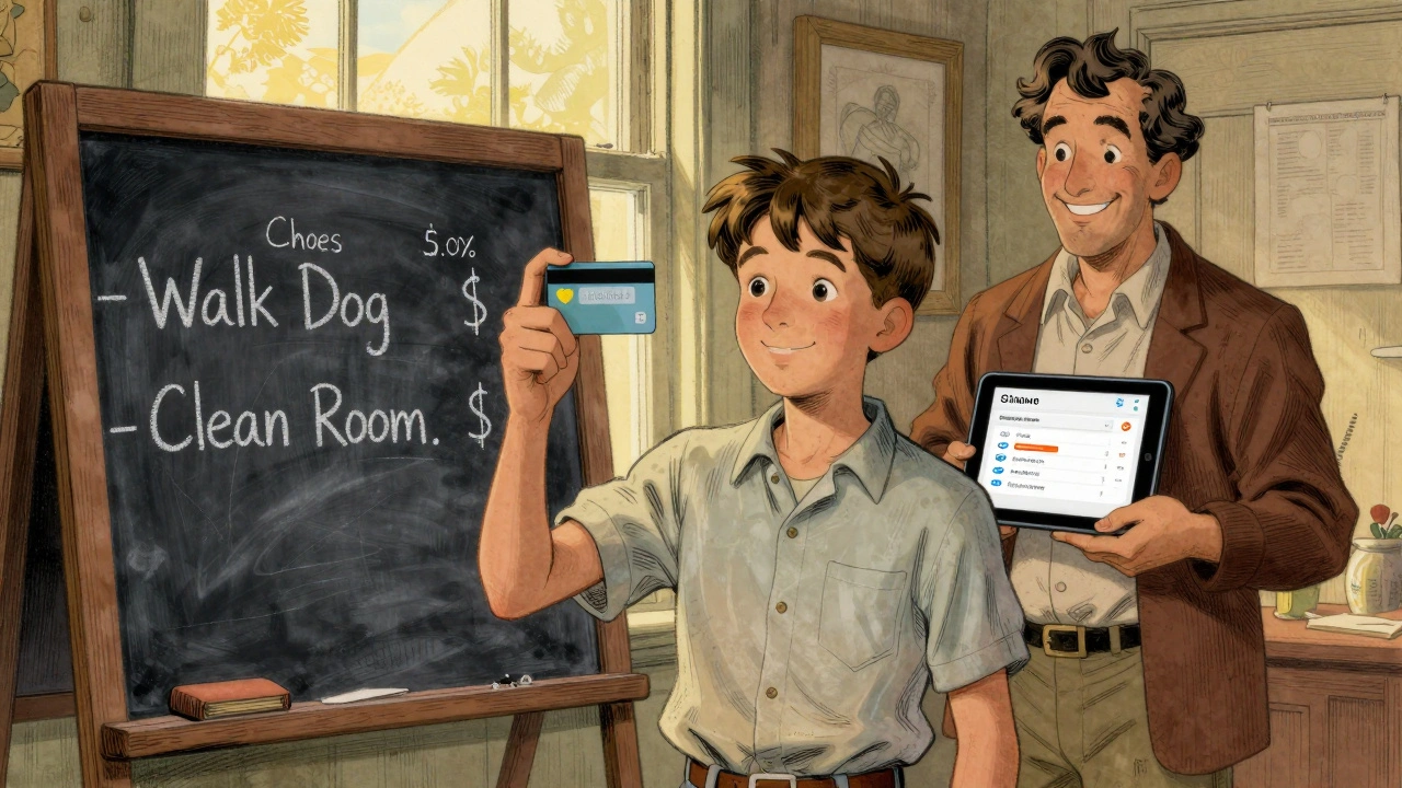 Teen Debit Cards: How Parental Controls and Chore Payments Teach Financial Responsibility